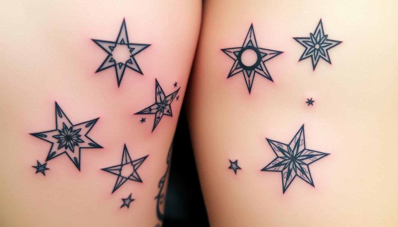 Find Your Perfect Star Shape Nipple Tattoos Today